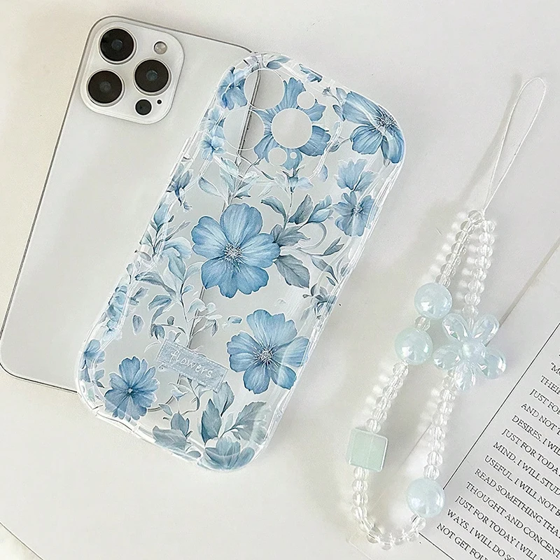 Floral Painted With Flower Bracelet Phone Case For Honor 400 200 Pro Magic 7 6 Lite X9C X98 X7A X7B X8 X8A X8C X6 X6B X5B Cover