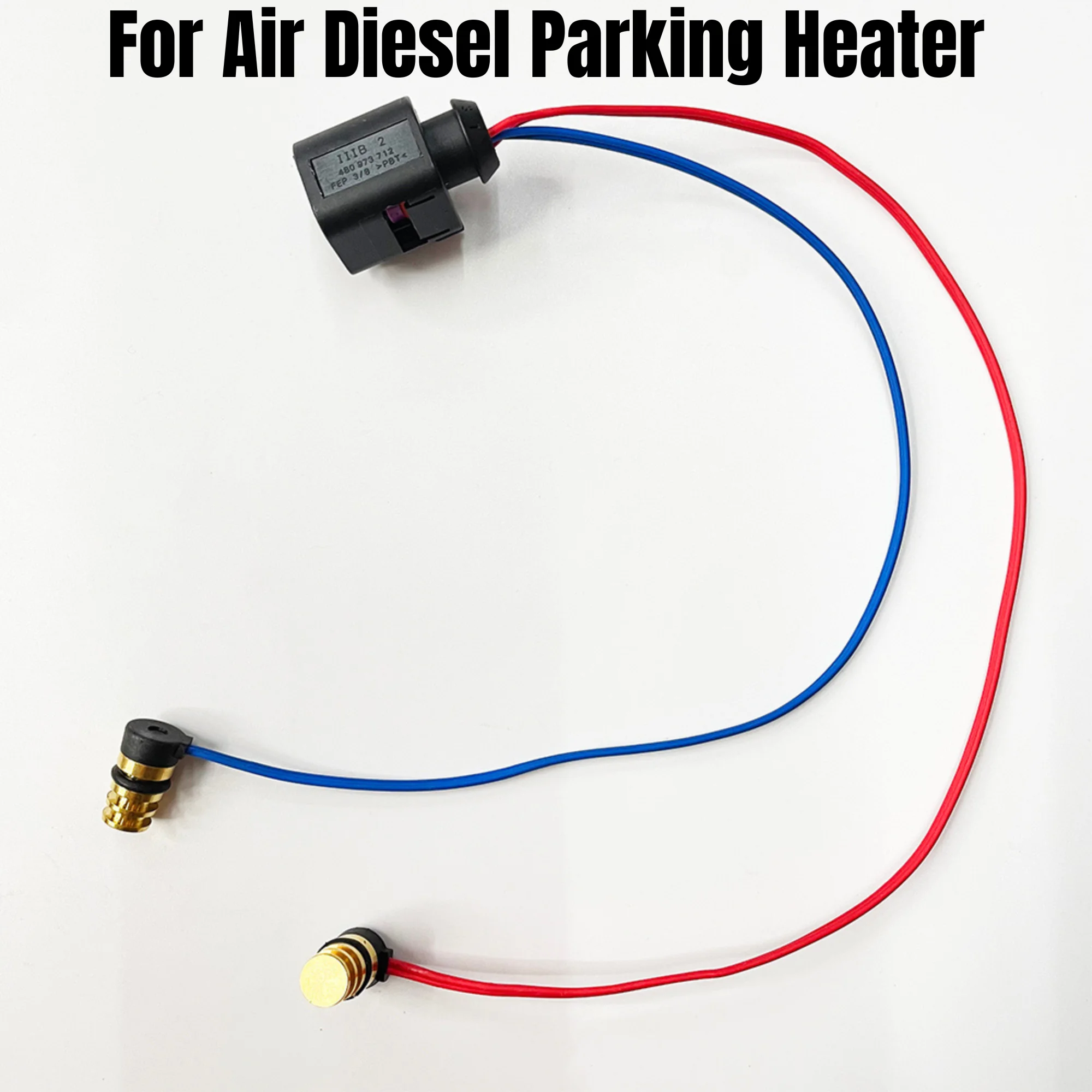 5KW 12V Temperature Sensor for Liquid Parking Heater, Diesel Air Heater High‑Temperature Alarm Sensor, Auxiliary Heater Spare Pa