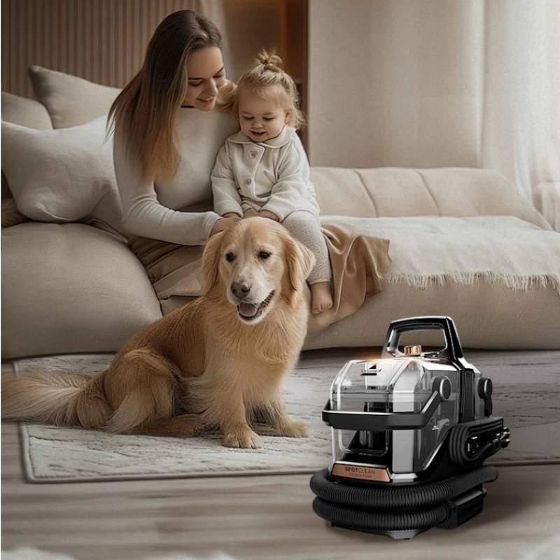 [New Product] BISSELL Sofa Fabric Cleaning Machine Steam Carpet Mattress Vacuum Small Steam Dragon