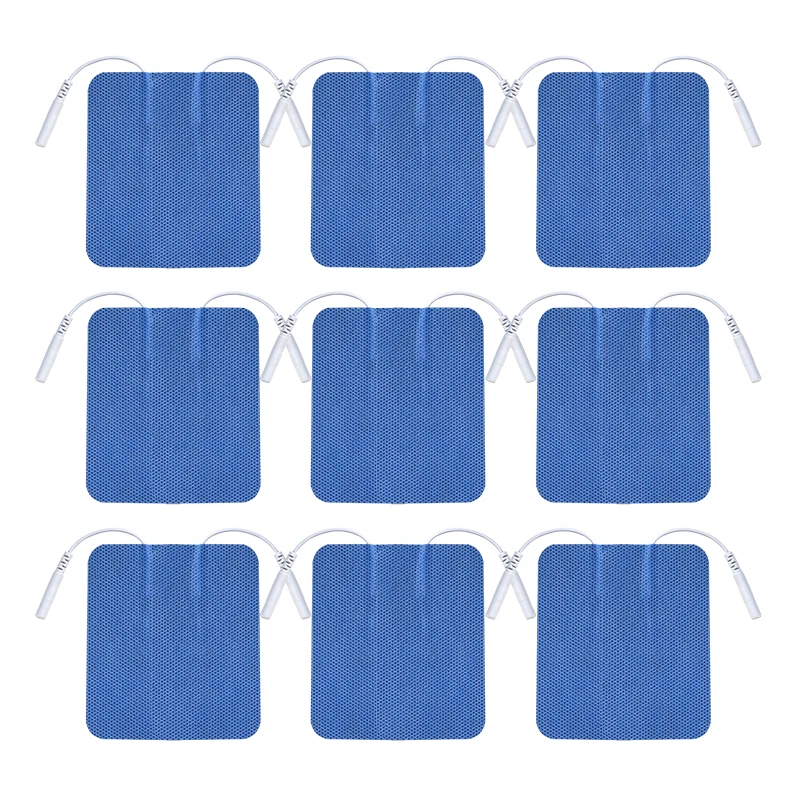 5x9cm Non-woven Fabric Self Adhesive Electrodes Pads for Electric Massager TENS Gel Replacement Sticker Patches Accessory