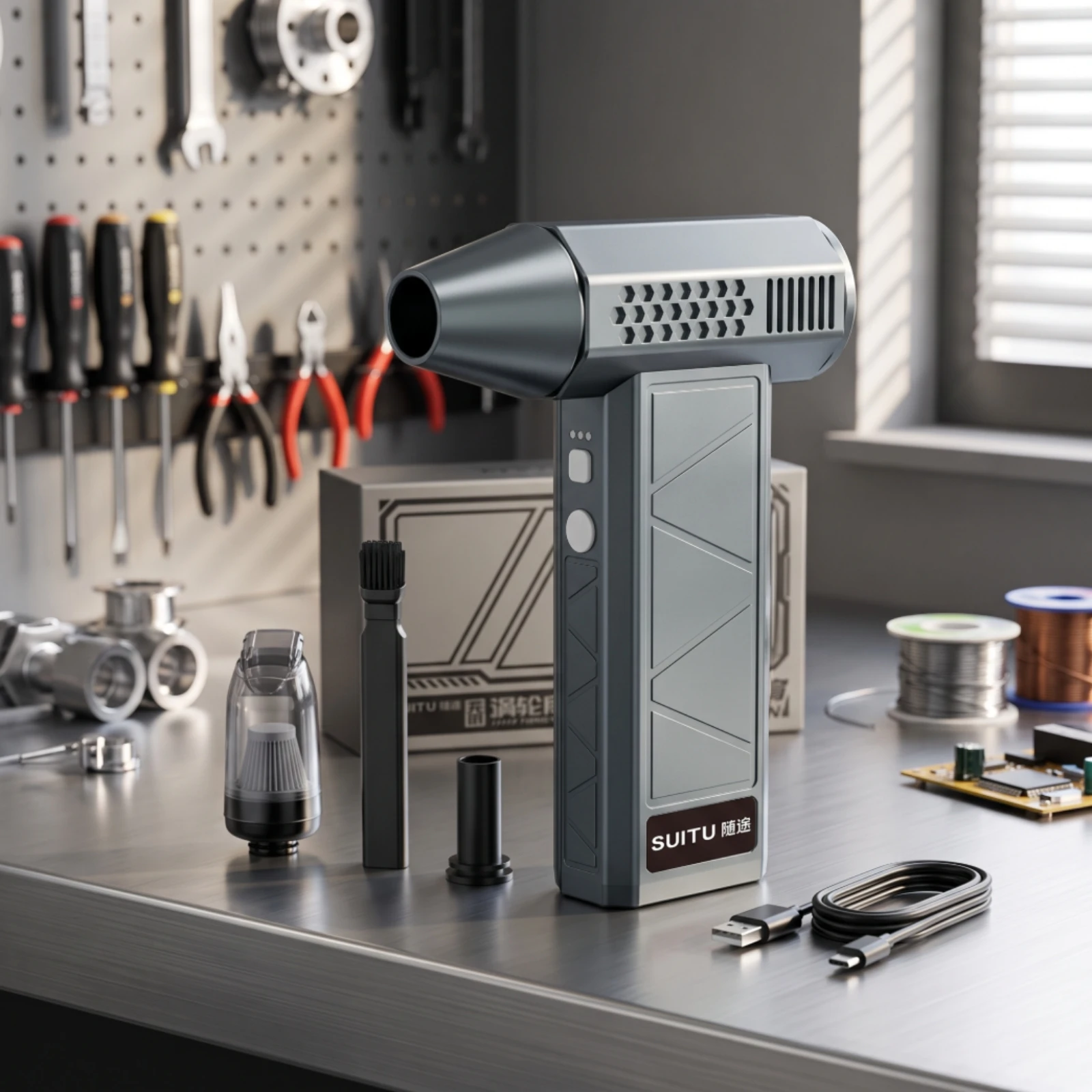 Soplador y Aspiradora de Mano, - Car Vacuum Cleaner reseña y precio