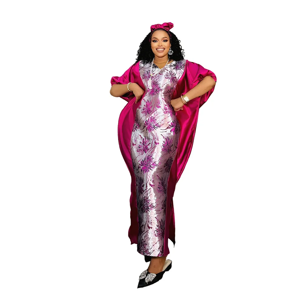 Abayas African Dresses for Women 2025 Traditional Africa Clothing Dashiki Ankara Outfits Gown Robe Muslim Kaftan Maxi Long Dress