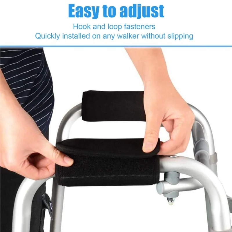 Walking Aid Arm Handle Pads Soft Sponge Relive Pain Fatigue Walking Aid Cover Cushion