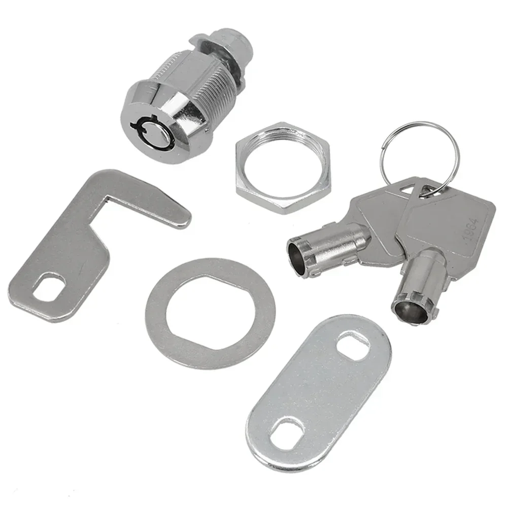 

Box Hook Lock Cam Locks Replacement Tubular Camlock +Keys Hook Cam Lock Mailbox Cupboard Cylinder Door Hardware