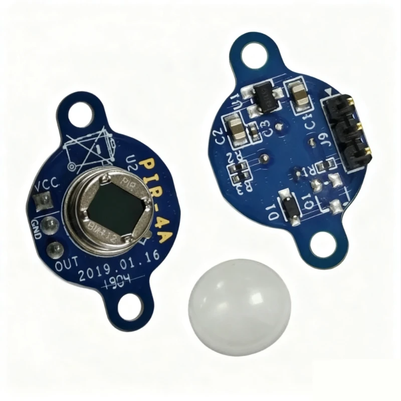 Módulo de sensor humano em miniatura PIR-4A Módulo infravermelho Chip de sensor piroelétrico