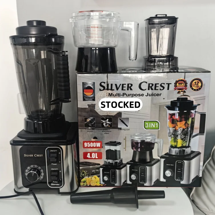 Lovfe Wholesale  Kitchen Appliance Sets High Speed Meat Grinder Mixer 3 in 1 Heavy Duty Blender