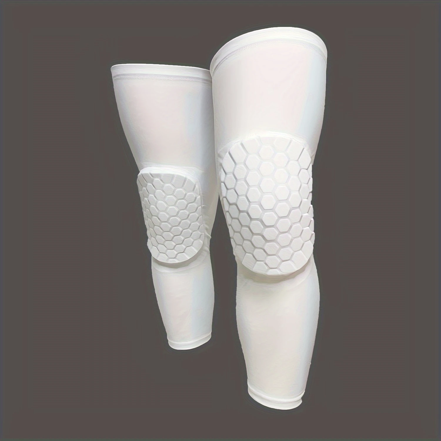 

2pcs Basketball Knee Pads For Men Women, Honeycomb Anti-Collision Leg Knee Pads For Sports, Volleyball, Suitable For Various Spo
