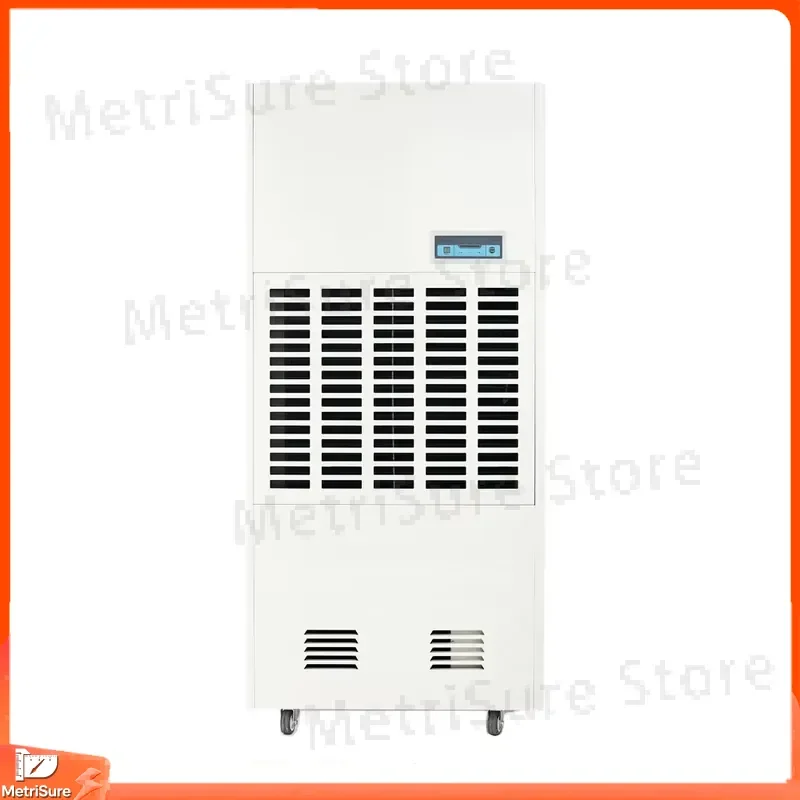 168L Day Industrial Dehumidifier with Drain Hose Low Noise Heavy Duty Moisture Remover for Basement Garage Warehouse Laundry