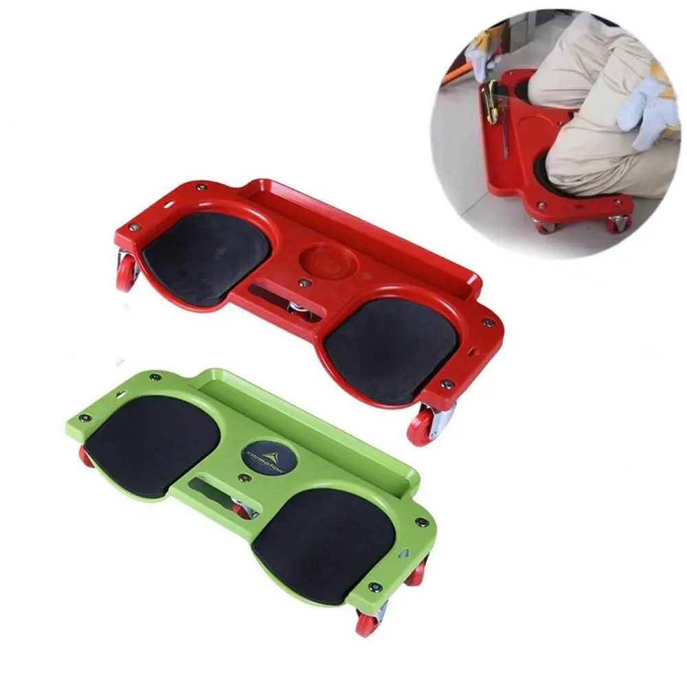 

Rolling Knee Pad 5 Swivel Castors High Impact Frame Ergonomic Support Kneeling Cushion For Carpenter Floor Tile Worker
