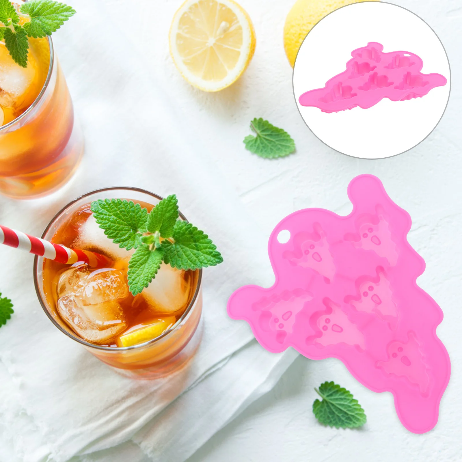 

Halloween Silicone Cake Mold Nonstick Ghost Patterns Home Size DIY Baking Mold Silicone Fondant Halloween Creative Molds