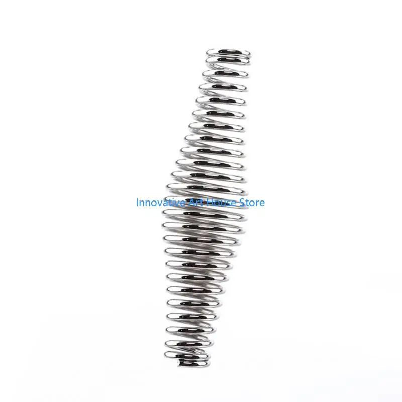 E1PC Six Replacement Wire Pieces for the Outdoor Barbecue Basket Mechanism, Center-Bulged Carbon Steel Parts for Repair or