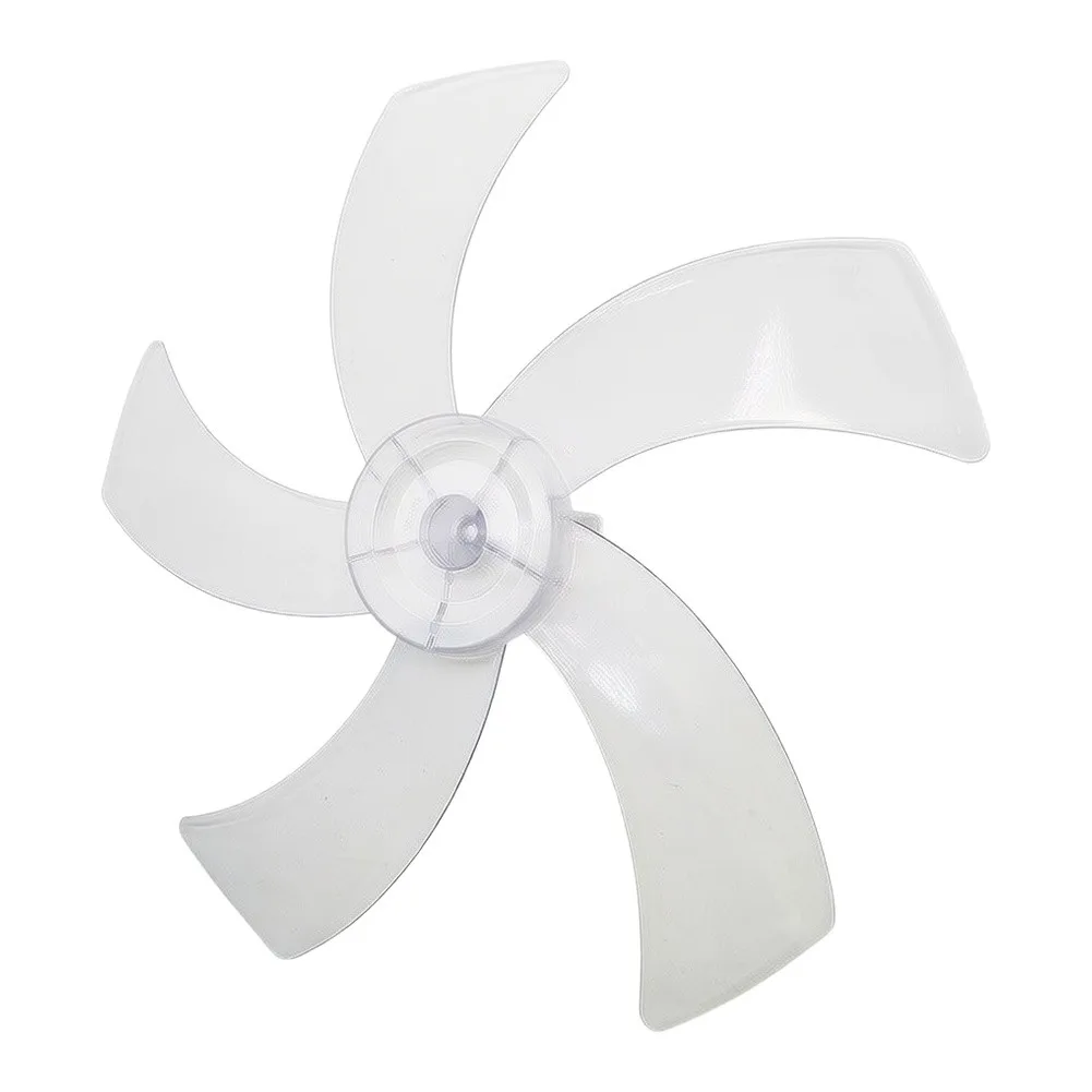 Quiet 18 Inch White Plastic Replacement Fan Blade Easy Install Low Noise Compatible With Standard For Home Cooling Systems