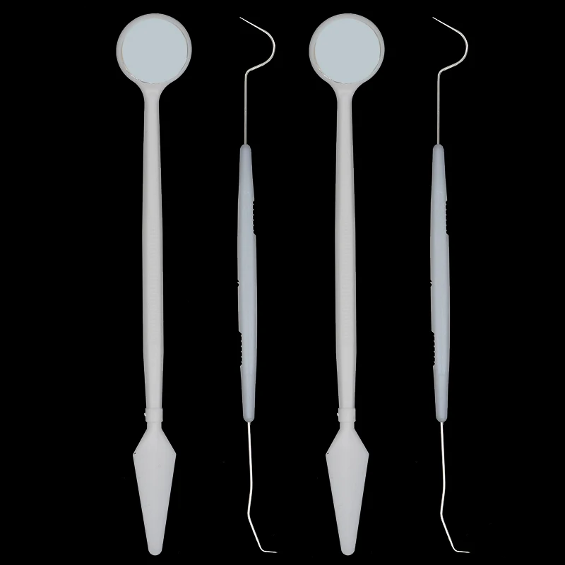 

1set Dental Tool Kit Mouth Mirror Probe Set Dentista Oral Care Kit Instrument Dentist Kit