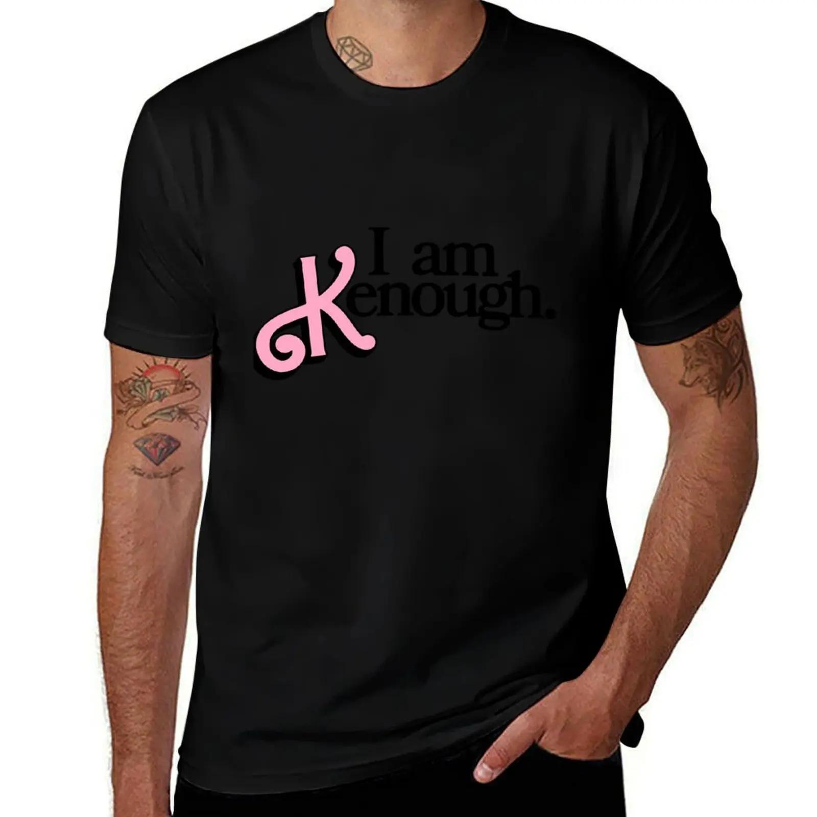 

I am Kenough design T-Shirt man t shirts for men t shirt man plain T-Shirt