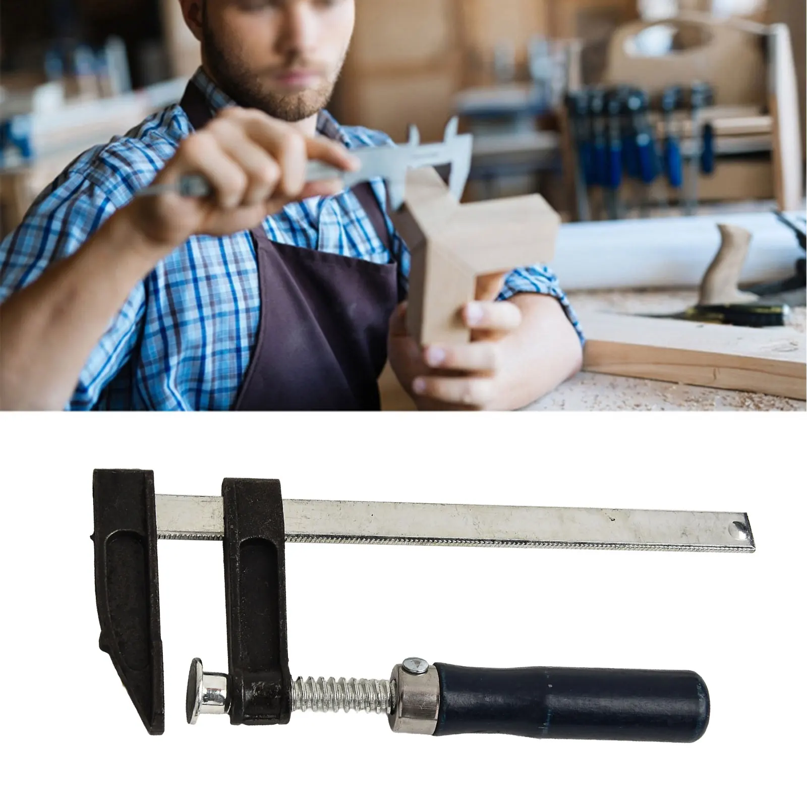

Force Sustainable Tool High Strength Bar Clip Clamp Strength Wood Woodworking Bar Clip Clamp Clamping Convenient