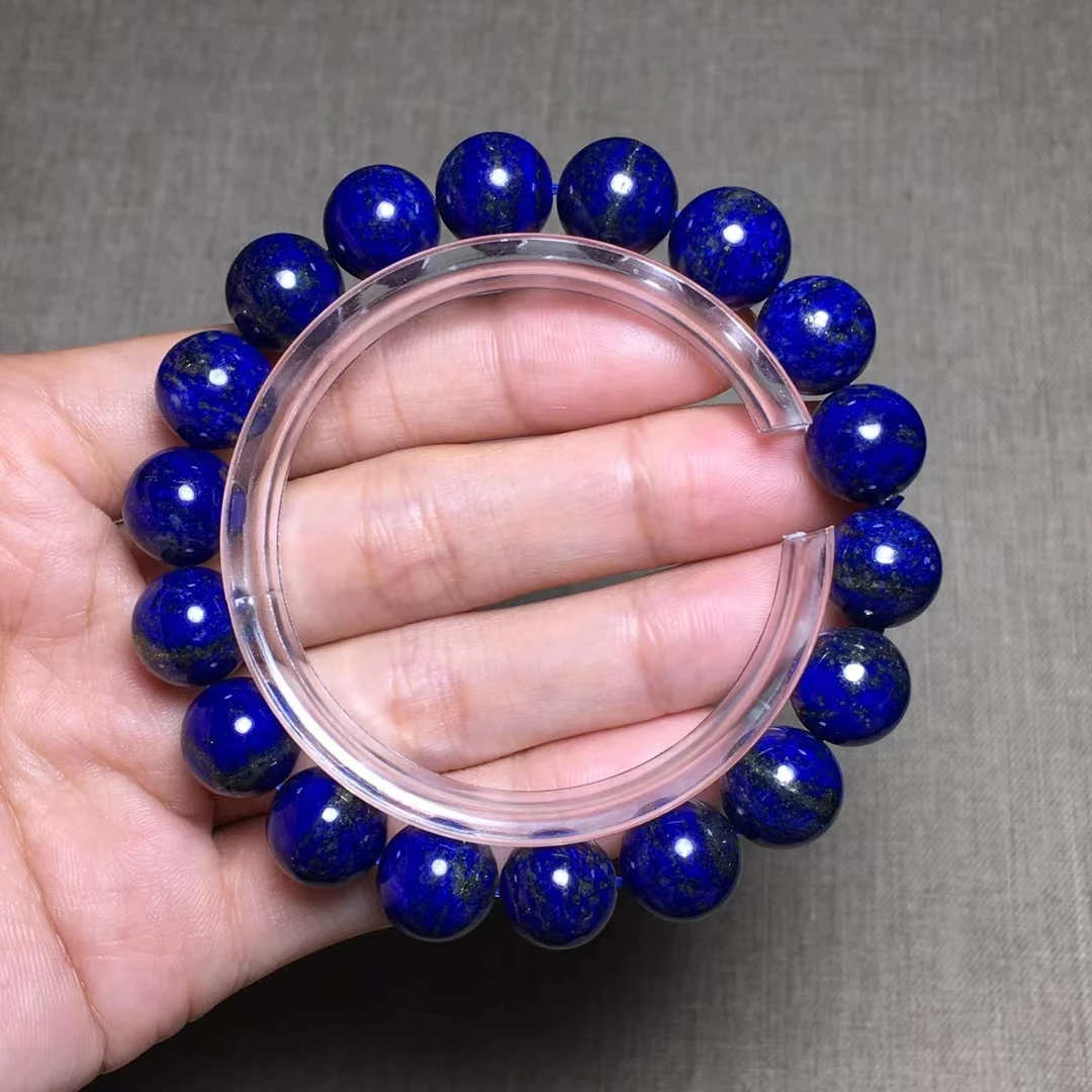 Natural Blue Lapis Lazuli Pi Xiu Beads Bracelet 9mm Women Men Stretch Round Crystal Bracelet Fashion Jewelry AAAAAA