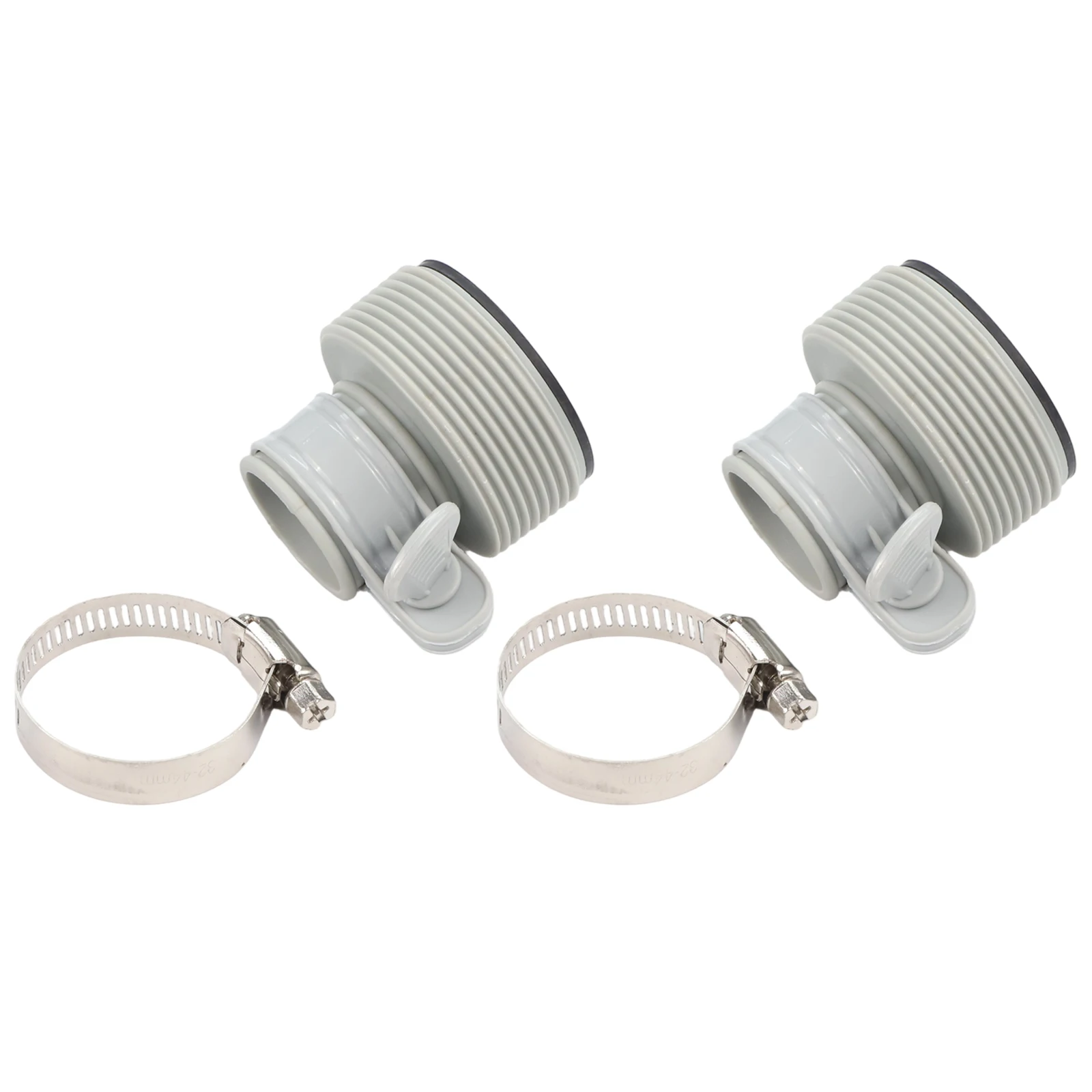 

Совместимость шланга 38 мм, переходник для шланга, простая конструкция установки, подходит для фитингов 1,25 дюйма, размер упаковки 14*8*9 см