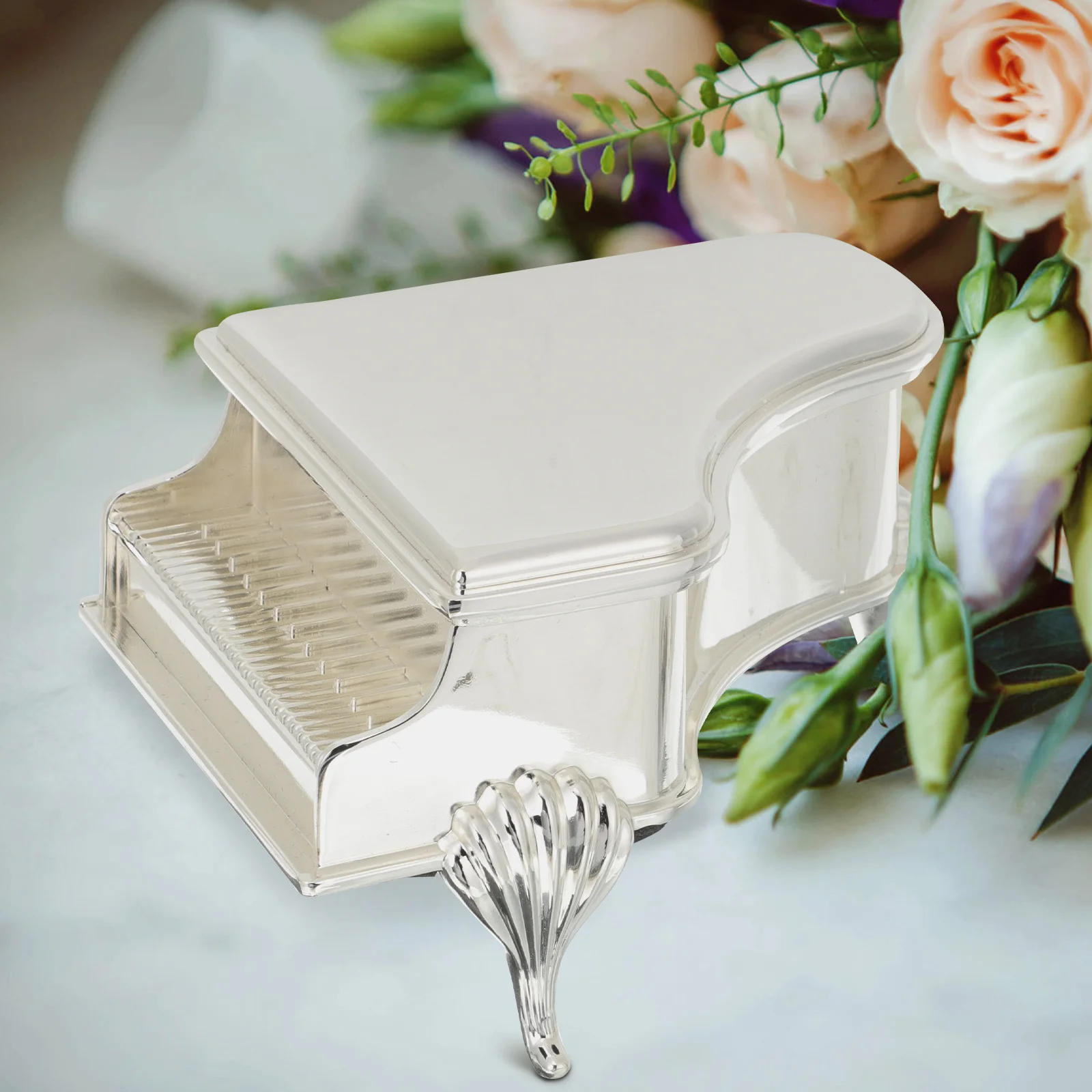 

Коробка для часов в форме пианино, чехол для хранения ювелирных изделий, легкий портативный для браслетов, серег, домашняя декоративная подарочная коробка