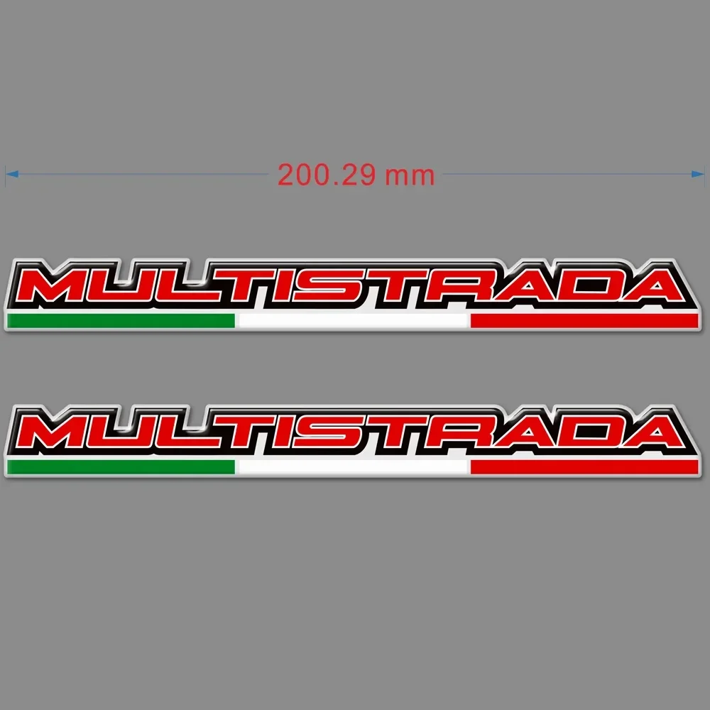 Fit Ducati MULTISTRADA 1260S Decals Grips Gas Fuel Oil Kit Knee Protector Motorcycle Tank Pad 3D Stickers