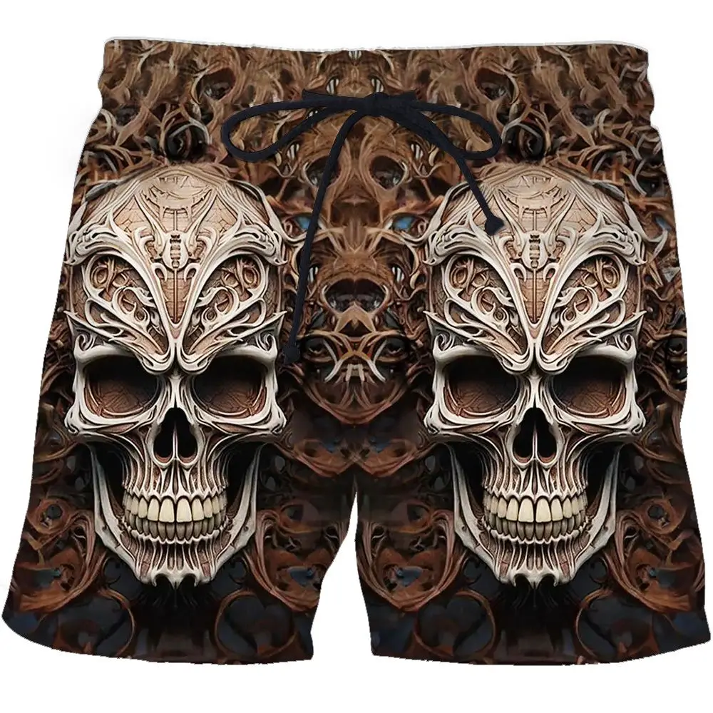 

Мужские пляжные шорты с 3D-принтом, летние свободные повседневные спортивные шорты
