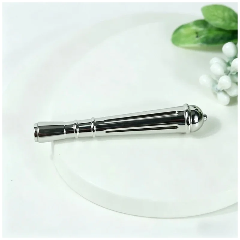 YAQI Men Safety Razor Handle Professional Teardrop Polished Stainless Steel Mens Wet Shave Grooming Tools 2026 Flash Sale！