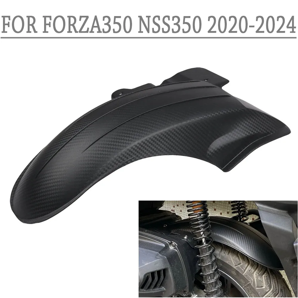 

For HONDA FORZA 350 NSS350 NSS 350 2023 2021 2024 2022 Fender Mudguard Wing Wheel Hugger Rear Extension Splash Guard