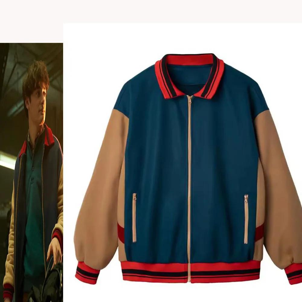 Will Cosplay Chaqueta Sudadera Zip Up De Byers – Traje De Manga Larga Para Hombre, Ideal Para Halloween, Carnaval Y Cosplay De Stranger Things