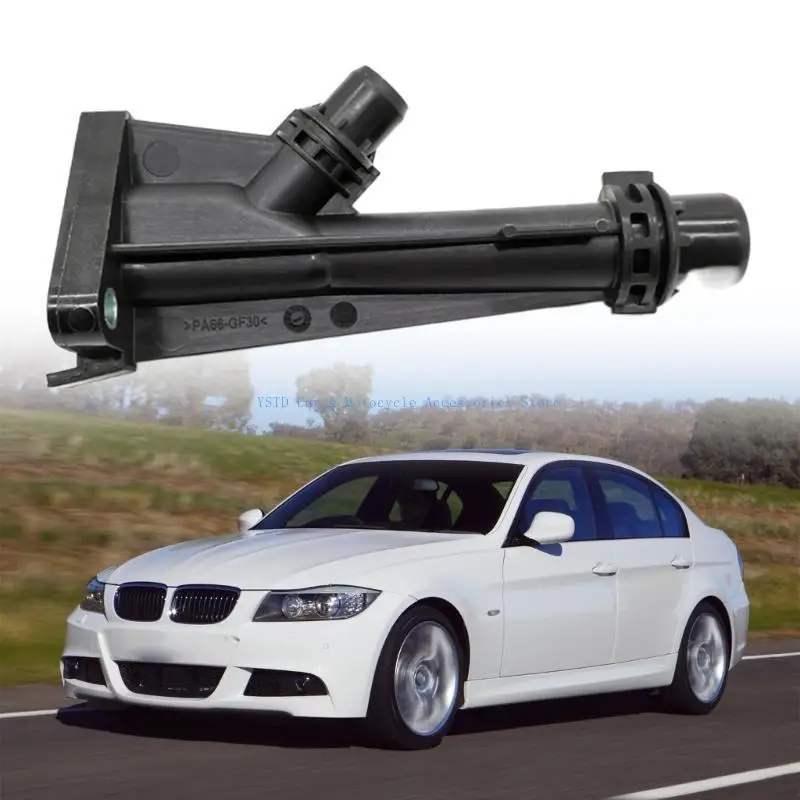 L5BC Engine Water Pipe Coolant Hose Connector Replacement Thermostat Housing Flange for E90 E91 E92 E93 325D N57 11117803751