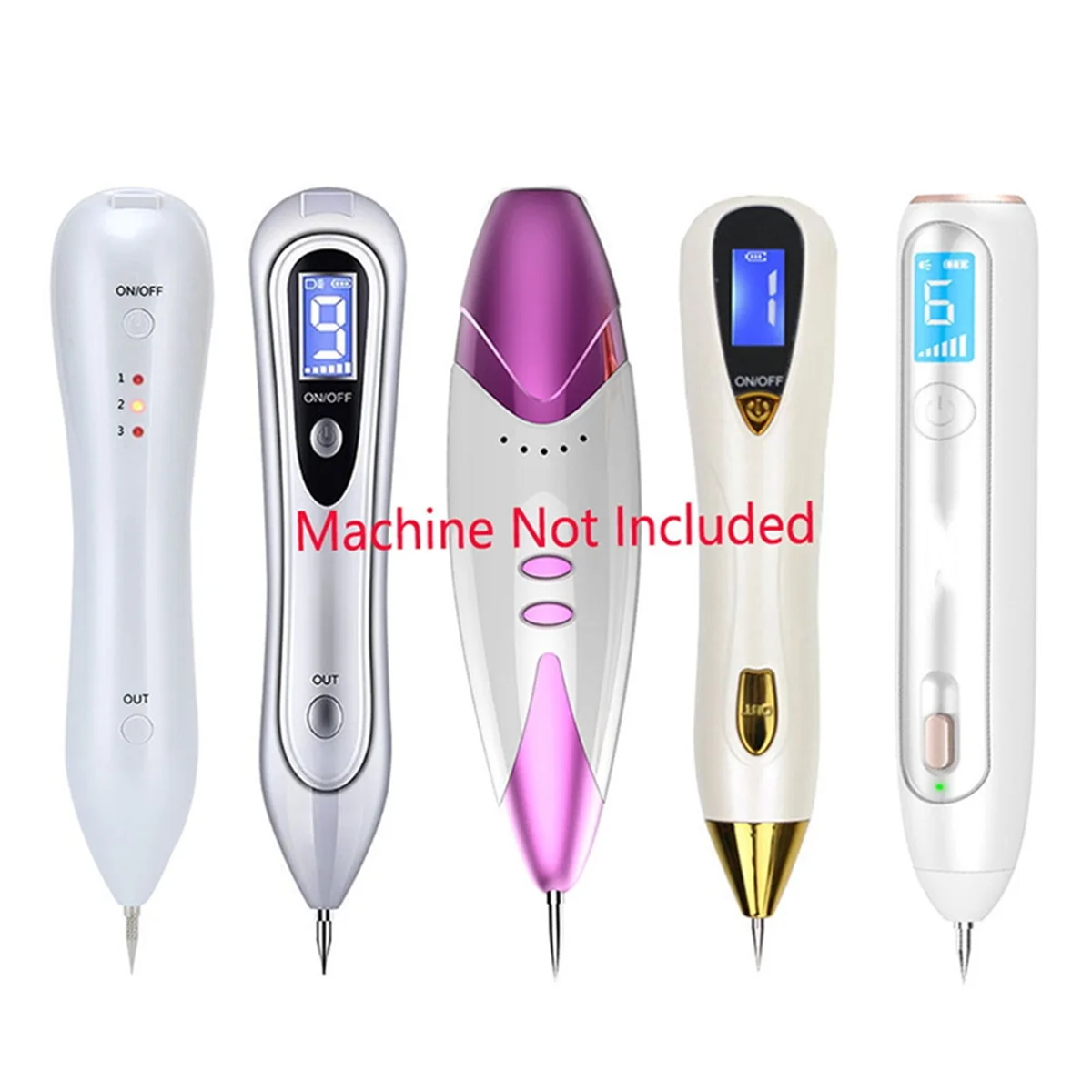 100 Pcs Mini Mole Removal Pen Needles for Sweep Spot Mole Freckle Plasma Point Pen Machine Beauty Equipment
