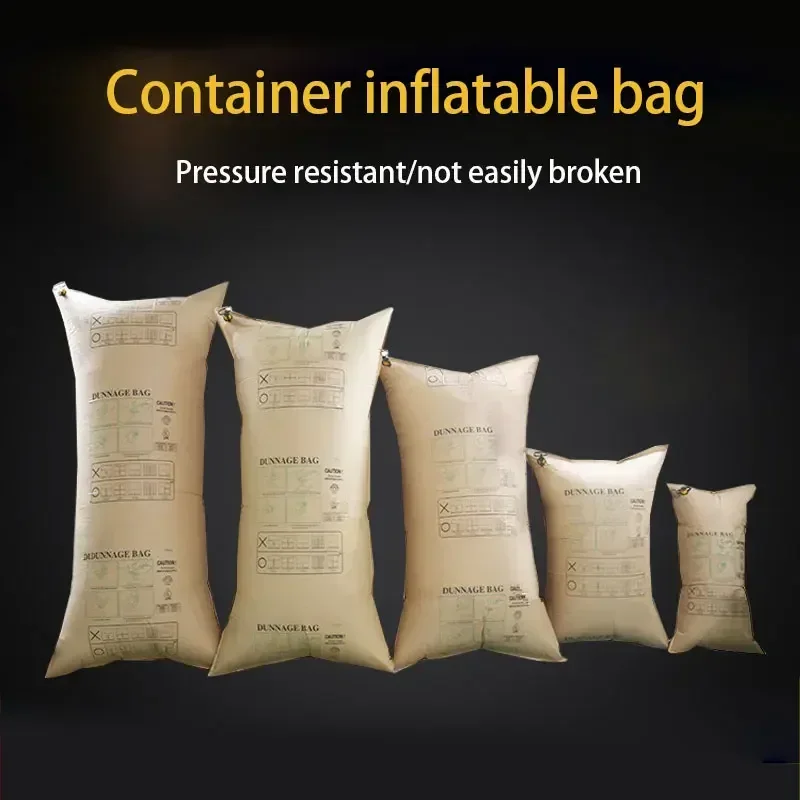 Container Inflatable Bag Kraft Paper Container Transport Gap Fill Bags Collision Avoidance Buffer Stress Resistance Airbag Bag