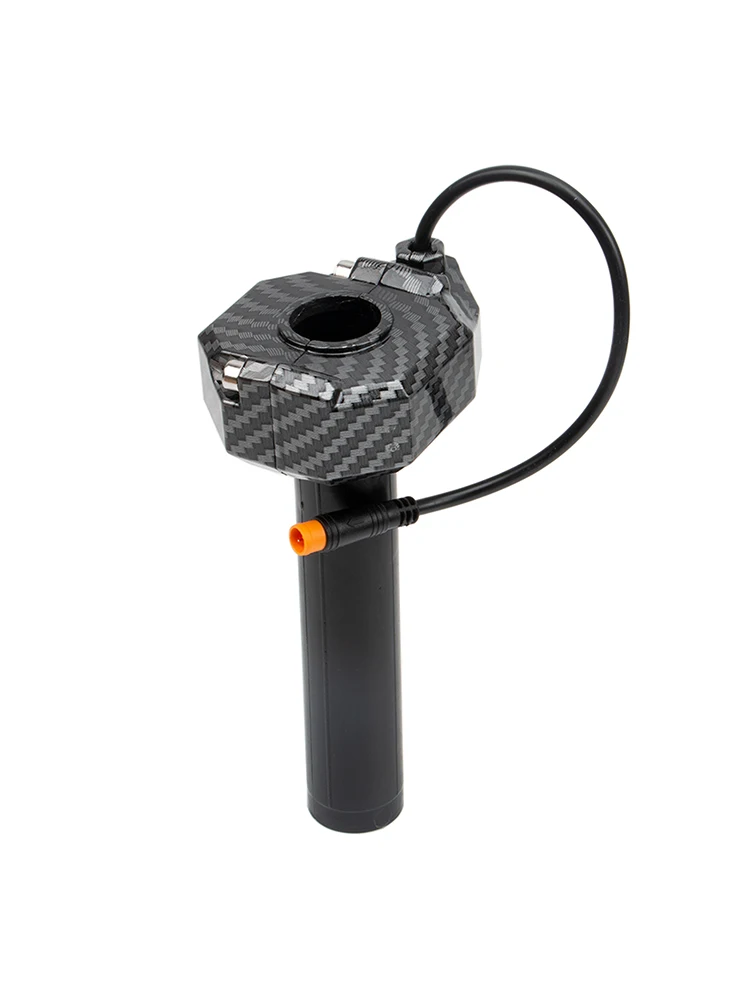 AliExpress NONE 3 Pin Surron Style Throttle Grip For Happyrun Freego Heybike Macfox Electric Dirt Bike Ebike Full Twist Throttle