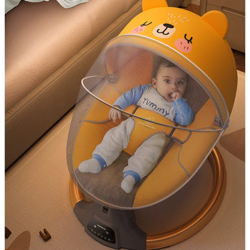 Baby Rocking Chair Baby Soothing Chair Multifunctional Electric Baby Cradle Newborn Sleeping Cradle Electric Baby Swing