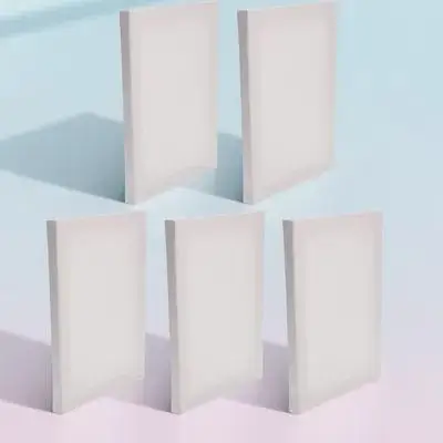 

Stretched Canvas 5 Pack 6x8 for Painting Bulk Acrylic Pouring Oil Watercolor Thin Lightweight Blank Canvases Art Craft Set