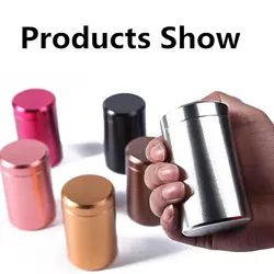 140ML Premium Aircraft Aluminum Airtight Stash Jar Multi-Use Vacuum Seal Multifunctional Portable Storage Container