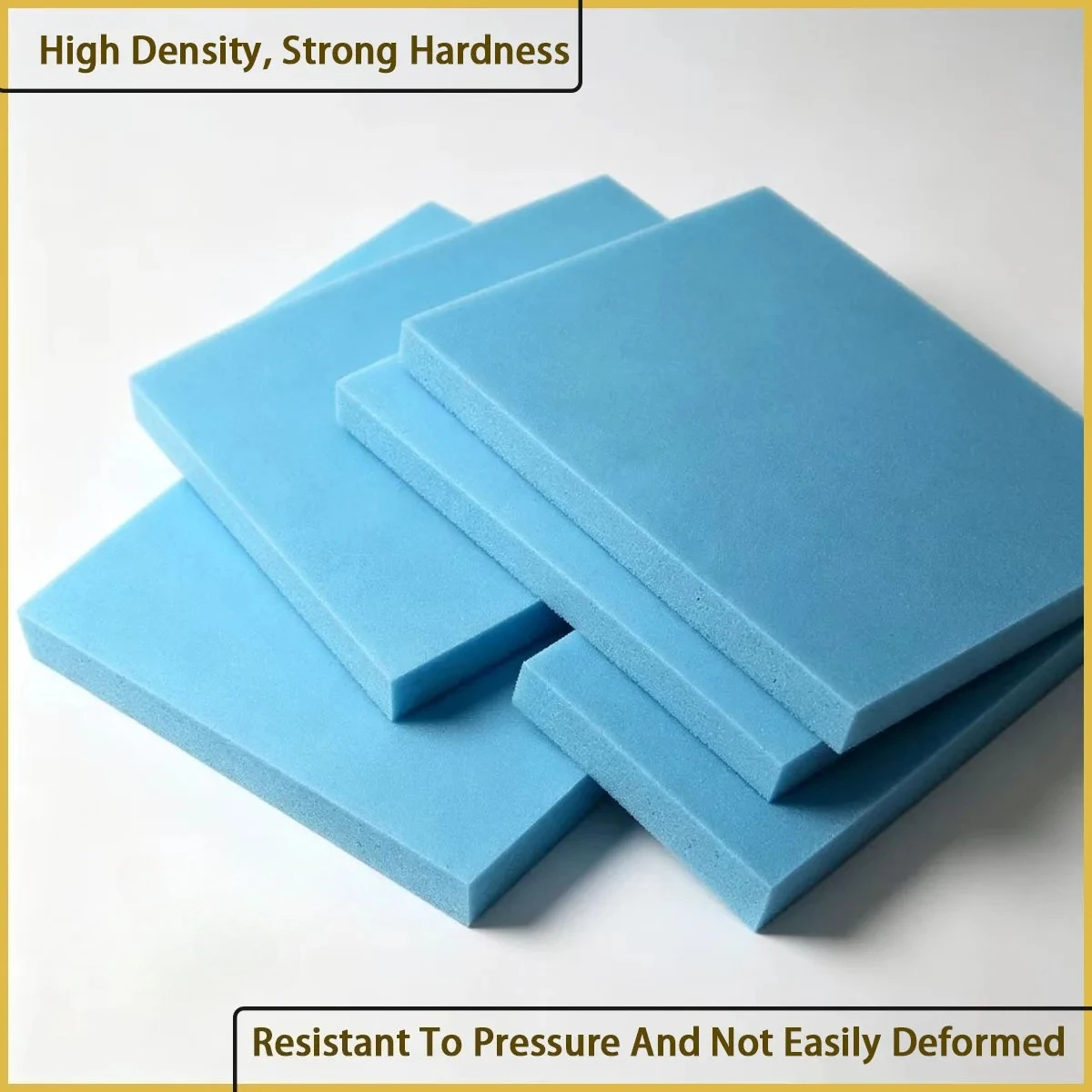 2cm/3cm/5cm Thick Blue High-Density Foam Board Is Used for Building Insulation, Wall Sound Insulation, Foundation Damp Proof, Et