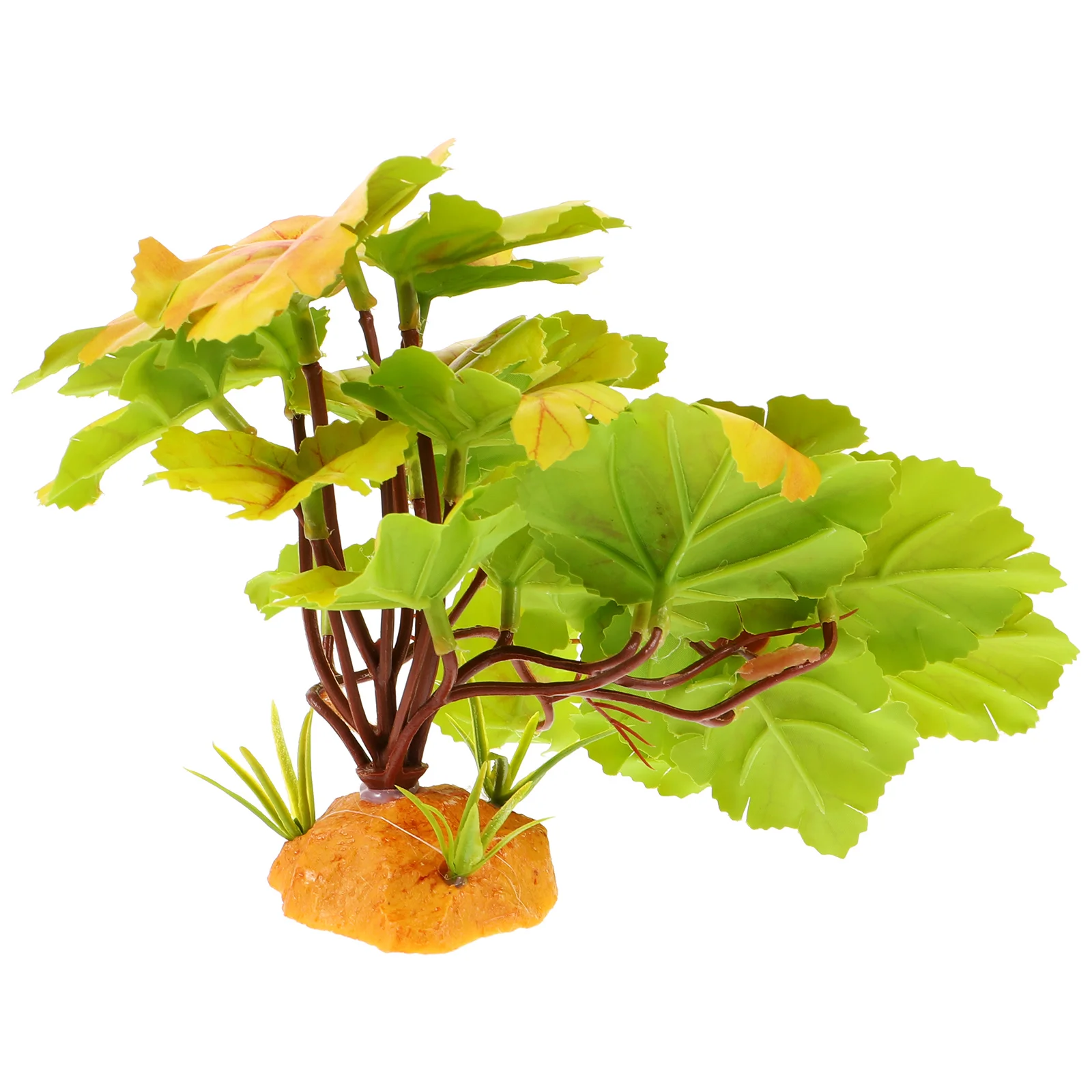 

Realistic Bright Durable Reptile Terrarium Plants Aquarium Ornaments Easy Install Jumping Spider Enclosure Snake Habitat