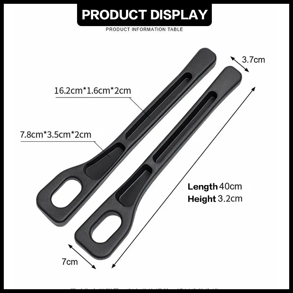 2PCS Soft Foam Car Seat Gap Filler with Organizer Function tailored for BMW 3 Series (F30, F31, F34), M3, E46 - E93, G20, G21