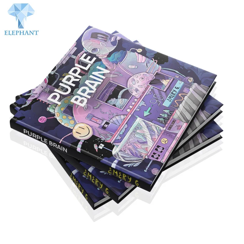 

Изготовленная на заказ заводская цена со смещением в мягкой обложке в твердом переплете, детская комиксная история, цветная детская книга, печать