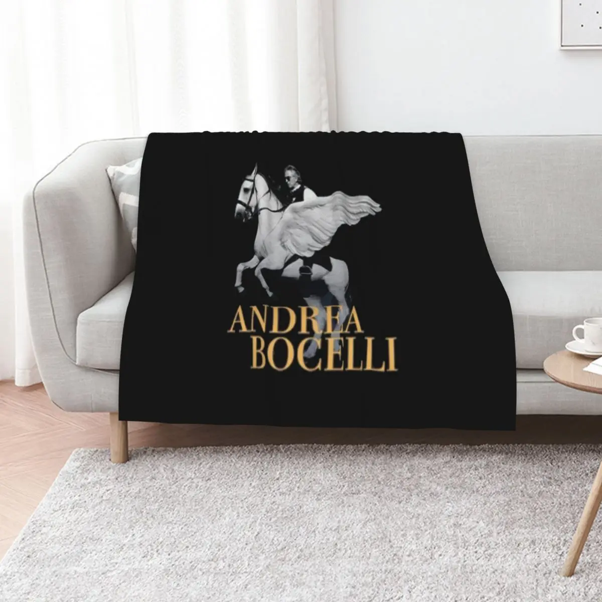 Andrea Bocelli The World's Most Beloved Tenor Throw Blanket Extra Large Throw Cute Plaid Summer Hairy Flannels Blankets