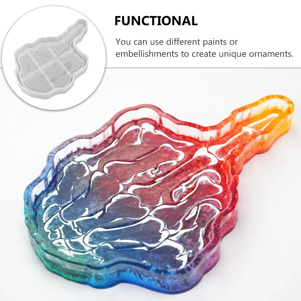 

Resin Casting Tray Molds Silicone Epoxy Storage Plate Mold Durable Wear-Resistant Creative Diy Crafts Making Mould Stylish
