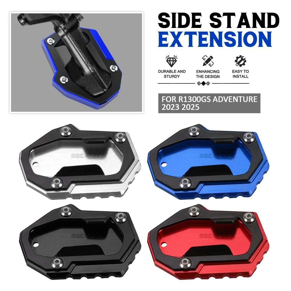 

FOR BMW R1300GS Adventure 2023-2024-2025 Foot Side Stand Plate Kickstand Enlarger Support Extension Pad For R 1300GS Trophy TE