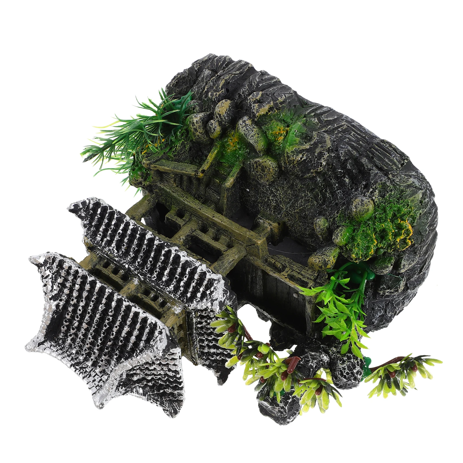 

Fish Tank Decor Lifelike Underwater Landscaping Adornment High Grade Material Realistic Design Aquarium Decoration