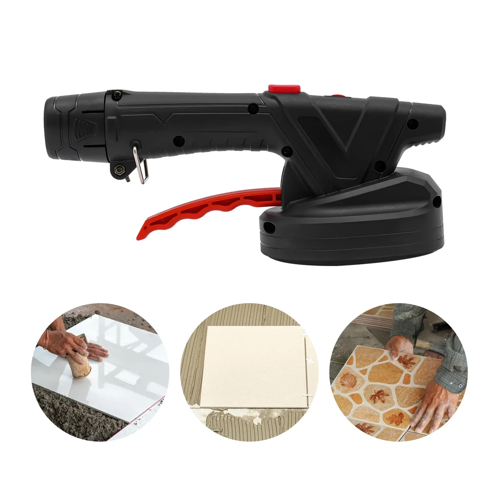 Tiling Machine Cordless Tile Tiler Anti-slip Handheld Tiles Leveling Tool 6 Speeds Adjustable