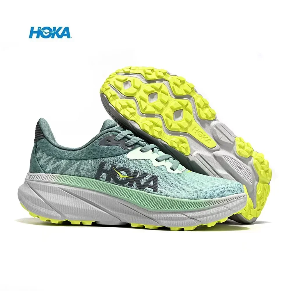 Image of HOKA Challenger 7 per uomo donna Scarpe da corsa professionali per maratona con tomaia in mesh ingegnerizzato Scarpe da ginnastica basse classiche da Casual cod004