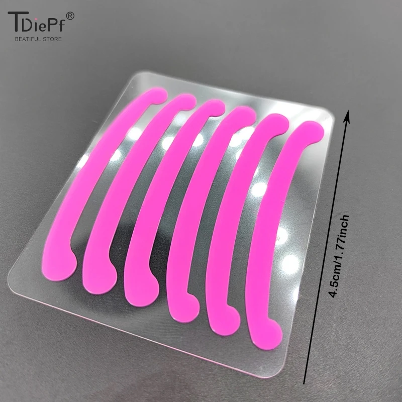 شريط رفع رموش السيليكون ، رموش العين القابلة لإعادة الاستخدام ، وسادة رفع بكرة الشعر ، شريط بيرم ، لوازم تمديد رموش ، مكياج ، زوج واحد ، 3 أزواج ، 6 أزواج