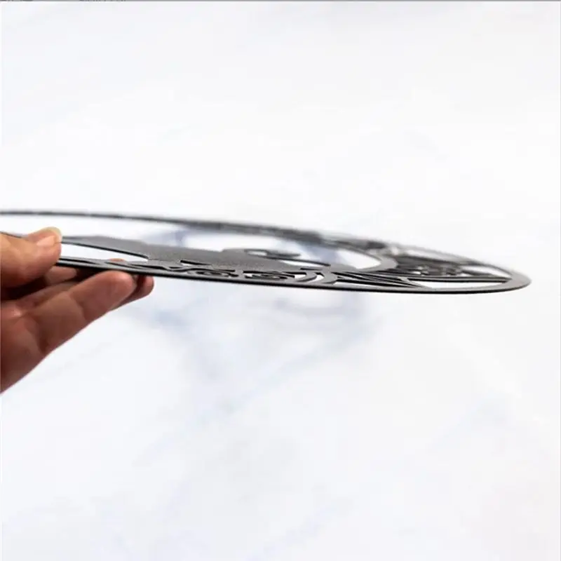 2026 + 2 قطعة جدار معدني جدار الديكور جدار المعلقات شعار الحيوان القمر المعادن جدار الفن