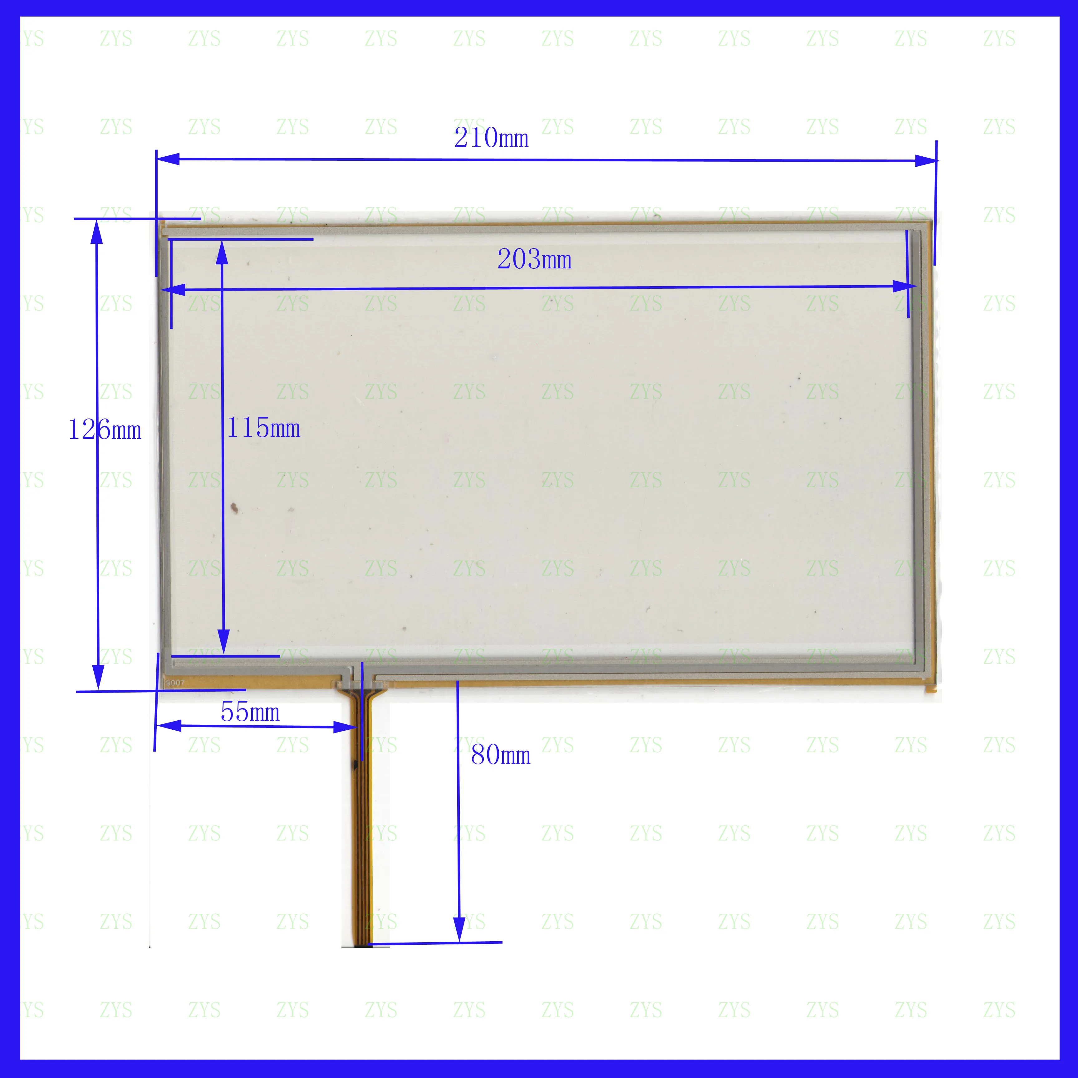 

9007 TOUCH SCREEN 210*126 DIGITIZER SCREEN PART 210*126mm 9inch