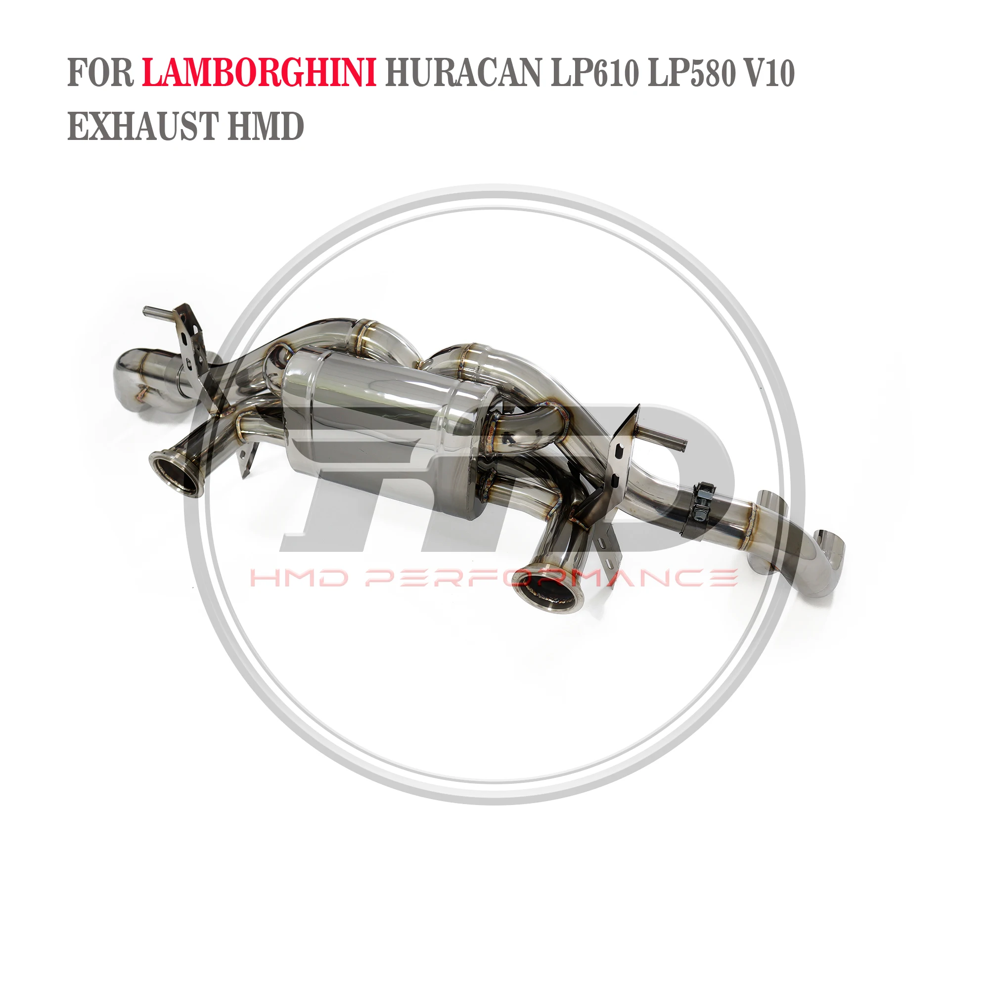 

HMD Car Accessories Catback Exhaust Pipe For Lamborghini Huracan LP580-2 LP610-4 Remote Control Valve Muffler Stainless Steel