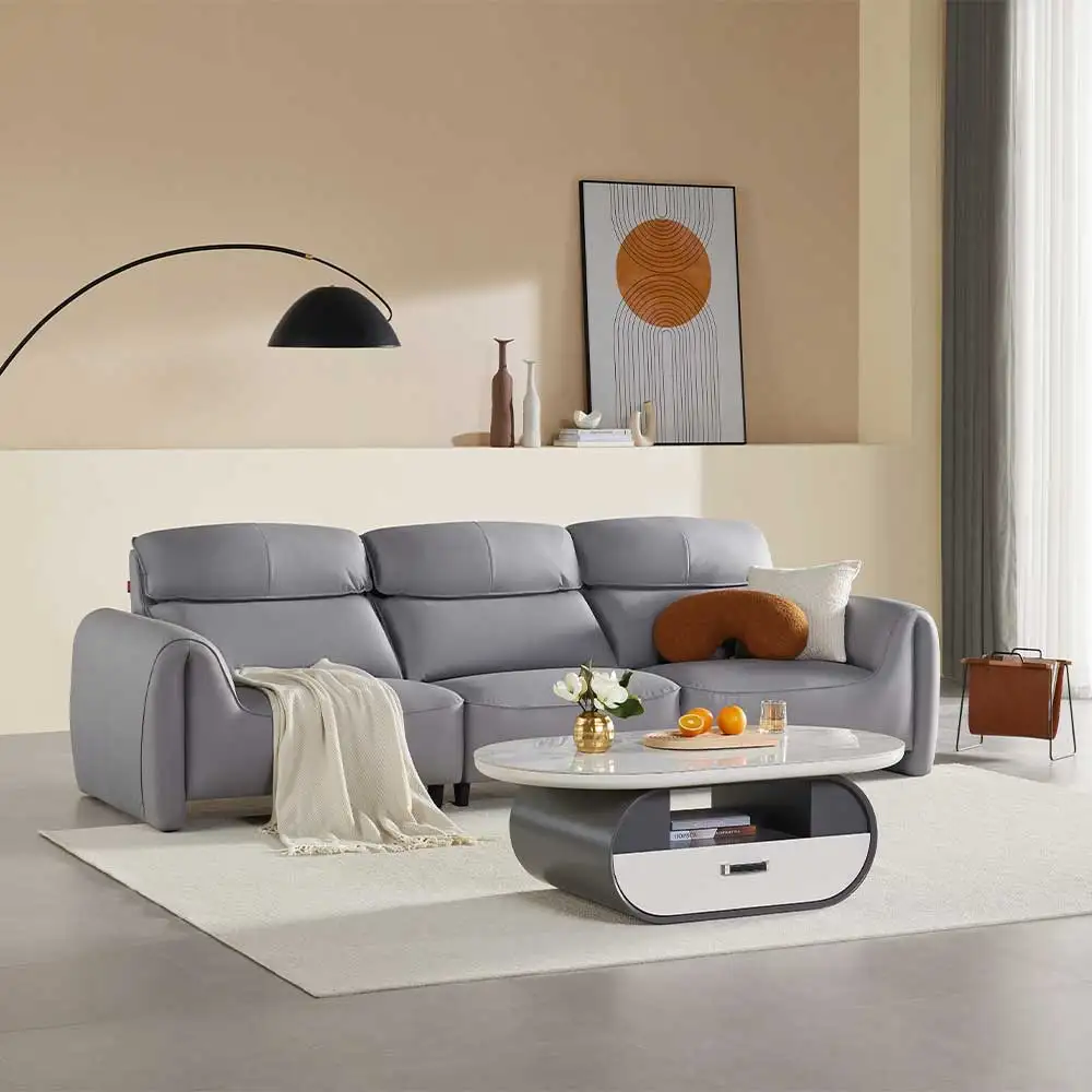 

Comfortable Modern Fabric Sofa 3 Seater Sofa Set Furniture for Lounge Sofa Use Living Room
