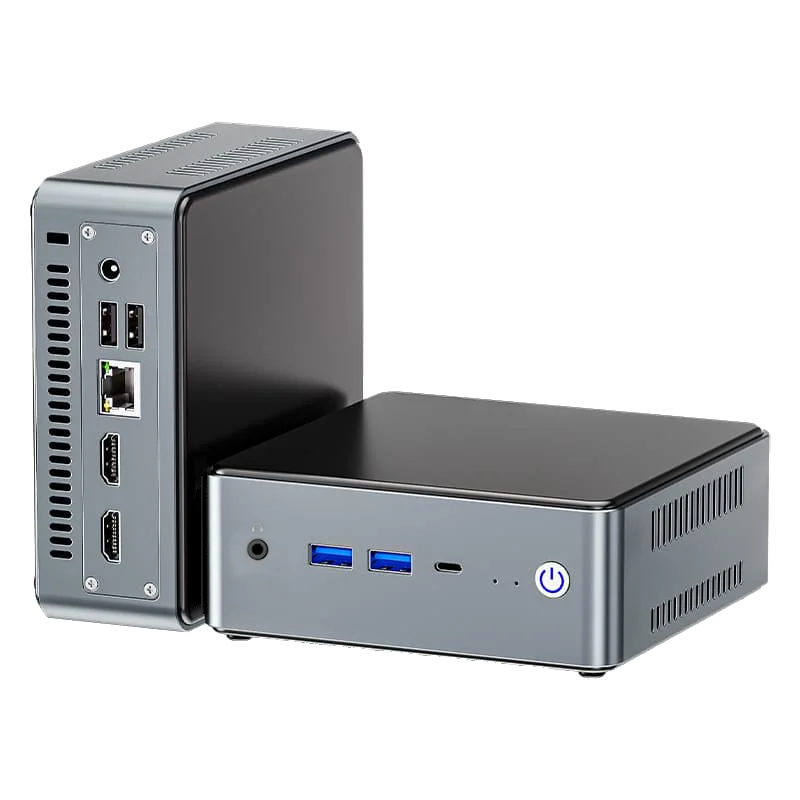 SZBOX Z58 Ryzen 7 5800H كمبيوتر صغير ويندوز 11 2 * DDR4 M.2 NVME/SATA SSD USB3.2 WIFI6 BT5.2 لعبة مكتب كمبيوتر مكتبي